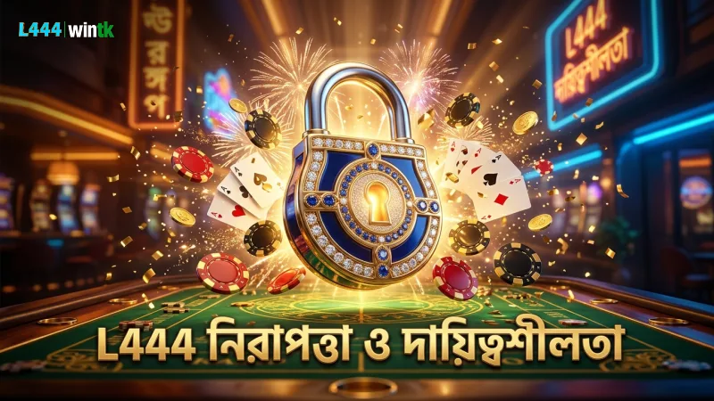 আমাদের সম্পর্কে – নতুনদের জন্য সম্পূর্ণ গাইড 3 নিরাপত্তা ও দায়িত্বশীল গেমিংয়ে L444-এর প্রতিশ্রুতি বজায় থাকে