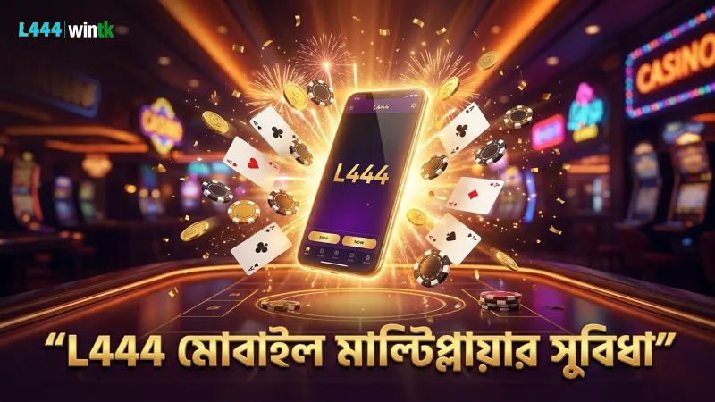 L444 মোবাইল অ্যাপে মাল্টিপ্লায়ার সুবিধা সহজে ব্যবহার করুন।