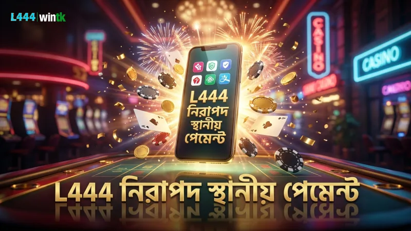 স্থানীয় পেমেন্ট মেথডে নিরাপদ ও দ্রুত লেনদেন নিশ্চিত করে L444