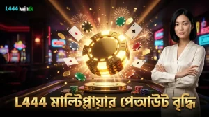 L444 প্ল্যাটফর্মে মাল্টিপ্লায়ার সিম্বল ব্যবহার করে পেআউট বাড়ানো সম্ভব।