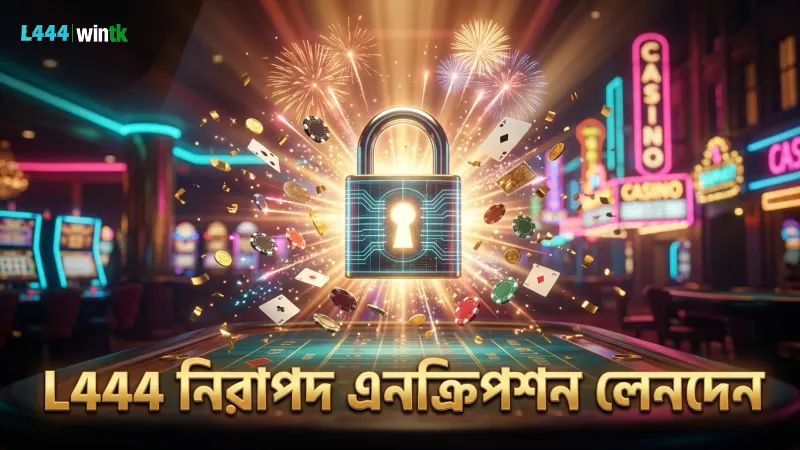 L444 প্ল্যাটফর্মের এনক্রিপশন নিরাপদ লেনদেন নিশ্চিত করে