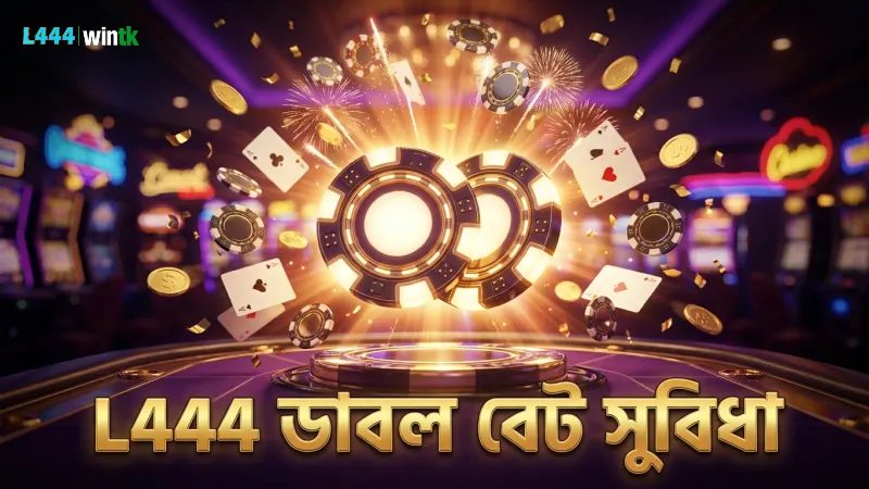 ডাবল বেট ফিচার খেলায় গতি ও সুবিধা বাড়ায় L444।