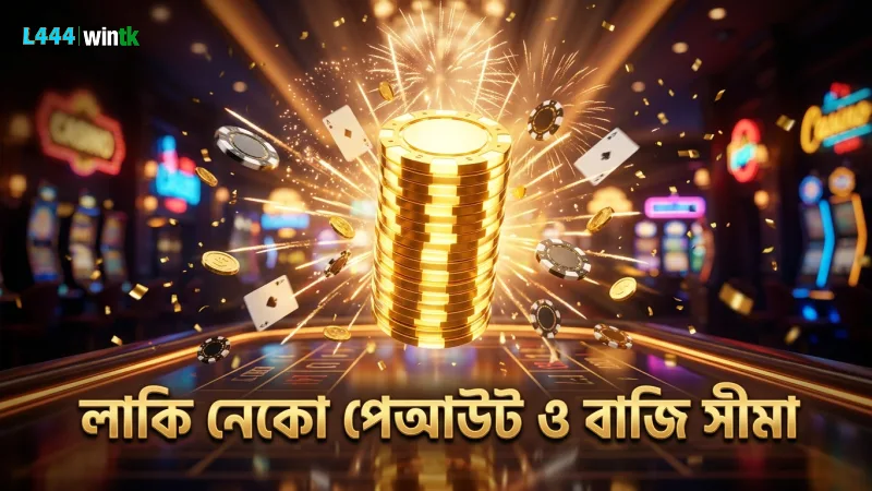 ফ্রি স্পিনে লাকি নেকোর পেআউট হার ও বাজি সীমা