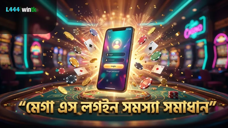 মেগা এস স্লটে লগইন সমস্যার সহজ সমাধান অনুসরণ করুন