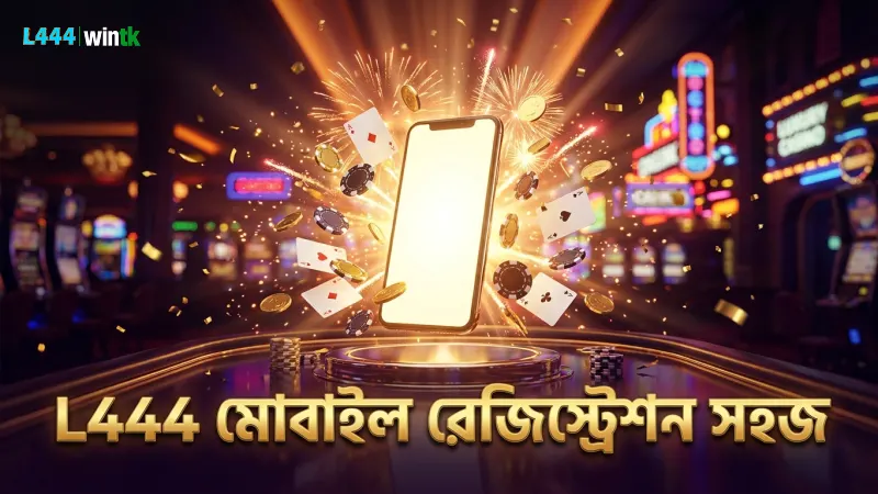 L444 অফিসিয়াল লগইন লিঙ্ক 2026 | বিশ্বস্ত অ্যাক্সেস 1 L444 অনলাইন ক্যাসিনোতে মোবাইল থেকে দ্রুত রেজিস্ট্রেশন করুন