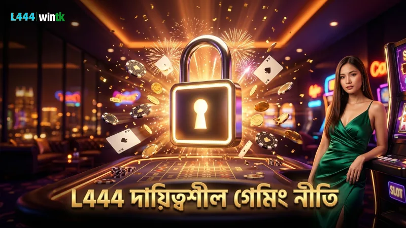 L444 অফিসিয়াল লগইন লিঙ্ক 2026 | বিশ্বস্ত অ্যাক্সেস 3 দায়িত্বশীল গেমিং ও নিরাপত্তা নীতিমালা মেনে খেলুন L444 তে