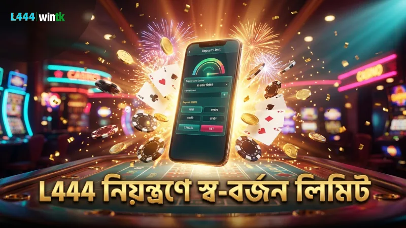 দায়িত্বশীল গেমিং – নিয়ম, পেআউট ও জেতার কৌশল 2 স্ব-বর্জন ও ডিপোজিট লিমিট দিয়ে L444 তে নিয়ন্ত্রণ বাড়ান