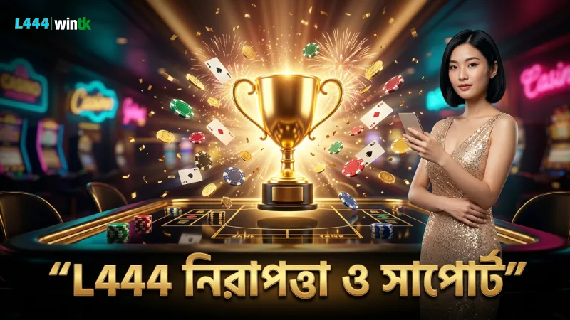 দায়িত্বশীল গেমিং – নিয়ম, পেআউট ও জেতার কৌশল 3 L444 নিরাপত্তা ব্যবস্থা ও গ্রাহক সেবা নিশ্চিত করে সুরক্ষা