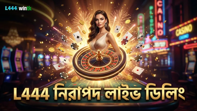 L444 এর নিরাপদ লাইভ ডিলার ও প্লেয়ার সুরক্ষা ব্যবস্থা।