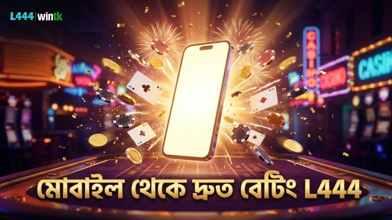 টেনিস বেটিং লাইভ – কীভাবে খেলবেন ও স্মার্ট টিপস 1 L444 অ্যাপে মোবাইল থেকে দ্রুত টেনিস বেটিং শুরু করুন