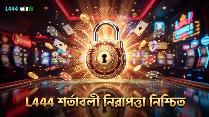 শর্তাবলী – কীভাবে খেলবেন ও স্মার্ট টিপস 1 L444-এর শর্তাবলী খেলোয়াড় ও প্ল্যাটফর্মের নিরাপত্তা নিশ্চিত করে